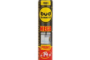 Новая клей-пена для утеплителя Mega BudMonster PRIME