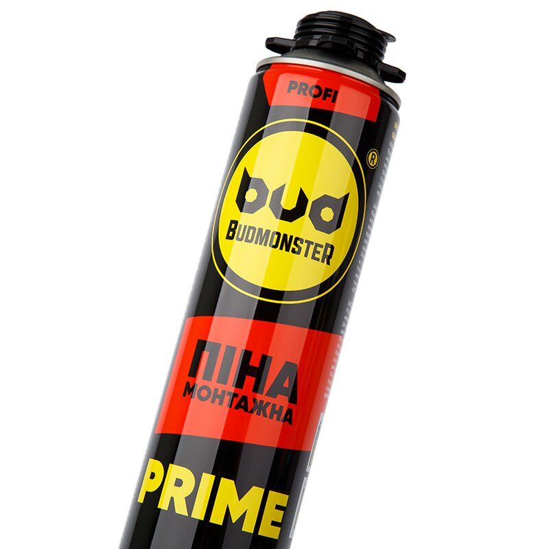Піна професійна Budmonster Prime 65, 840 мл, 980 г