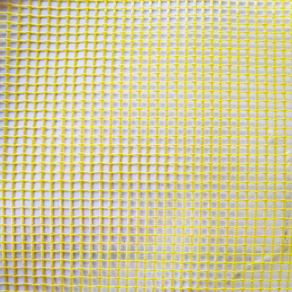 Сітка стеклотканинна BudMonster Mega 165 г/м2 4x4 мм 1x50 м, жовта