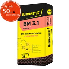 Клей для плитки BudmonsteR BM 3.1, 25 кг