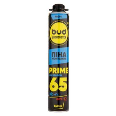 Піна всесезонна професійна BudMonster Prime 65, 840 мл
