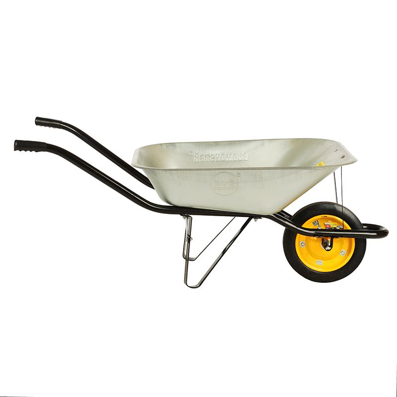 Тачка садова BudMonster 1-колісна, 80 л, 180 кг, лите колесо 3х8 (01-030/1)