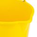 Ведро пищевое пластиковое Nobile smart с носиком, желтое, 10 л
