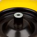 Колесо BudMonster поліуретанове 4.0х8", о/d=20мм, втулка 130 мм, жовте, диск чорний, (01-058)