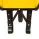 Тачка BudMonster строительная 1-колесная, 80 л, г/п 200 кг, желтый, литое колесо 15х3'' (01-004)