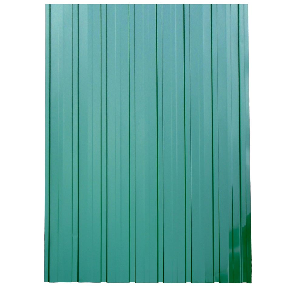 Профнастил глянцевый 0.95х1.7 м, RAL6005 (Зеленый)